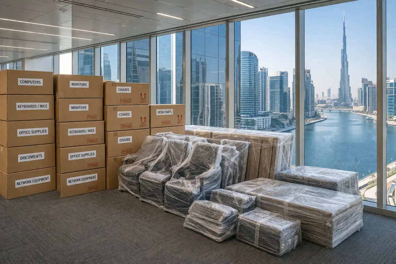 Office Relocation Dubai